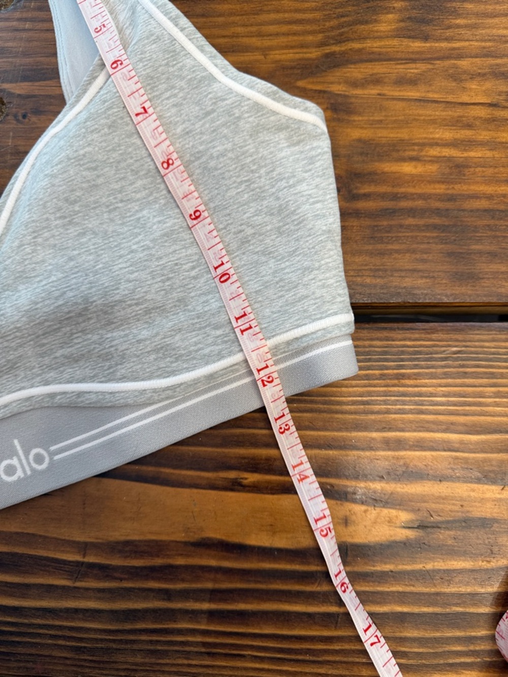 ALO Alosoft Better Together Bra
Light Heather Gray   Size 36C. Like new. - Picture 6 of 6
